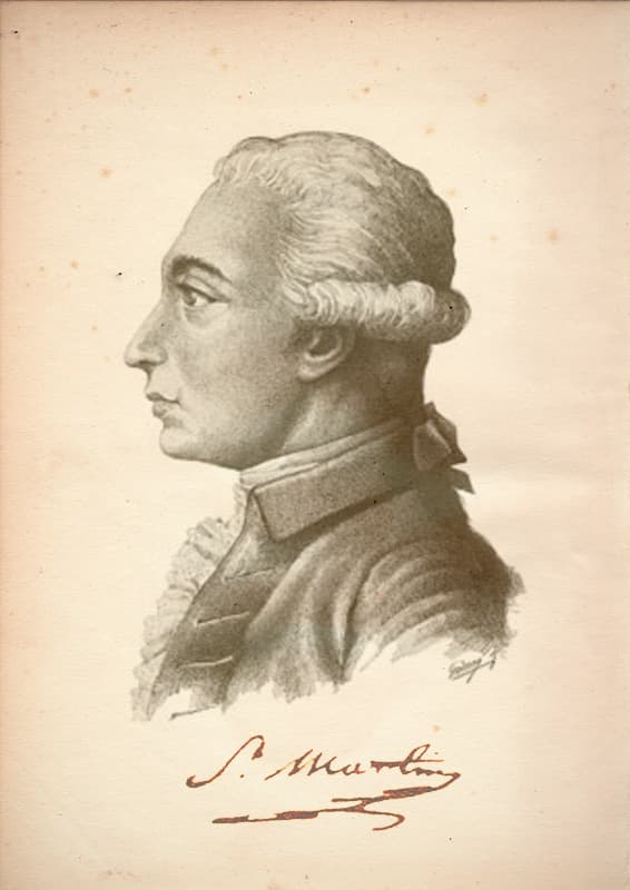 Louis Claude de St. Martin Side Profile